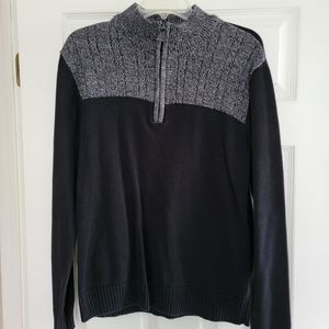 Black and Gray Sweater